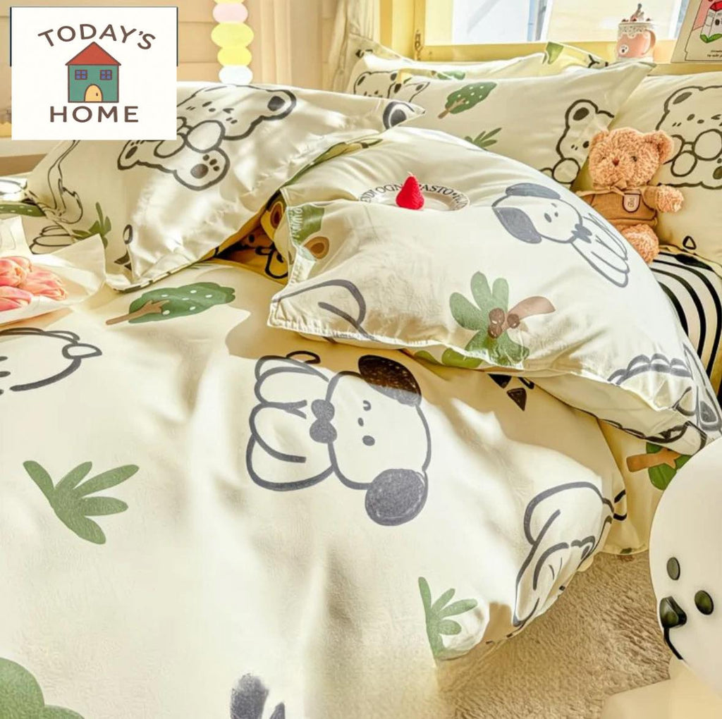 Хүүхдийн орны даавуу (Модтой)