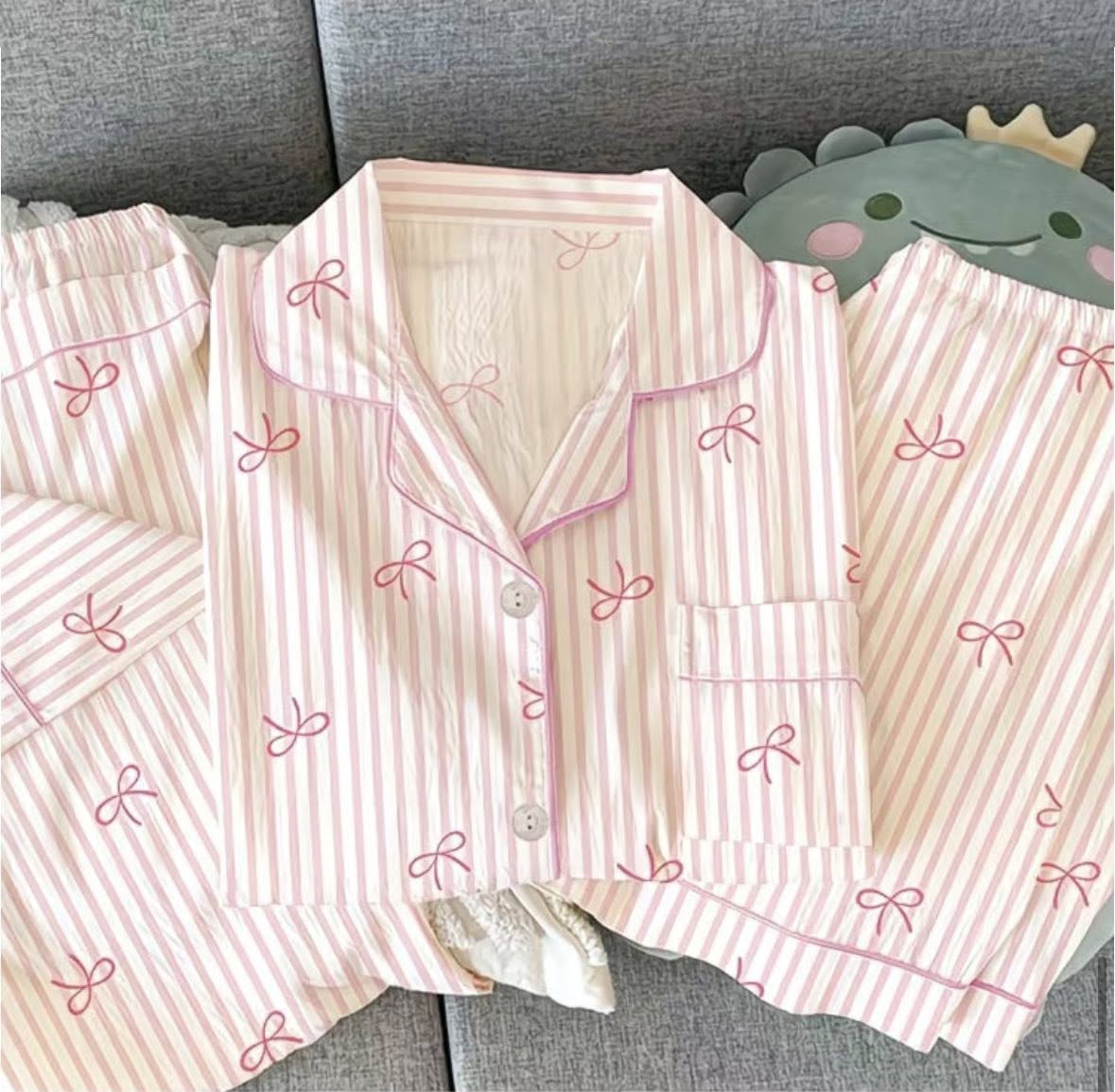 3 Багц Pajama (Ягаан бантиктай)