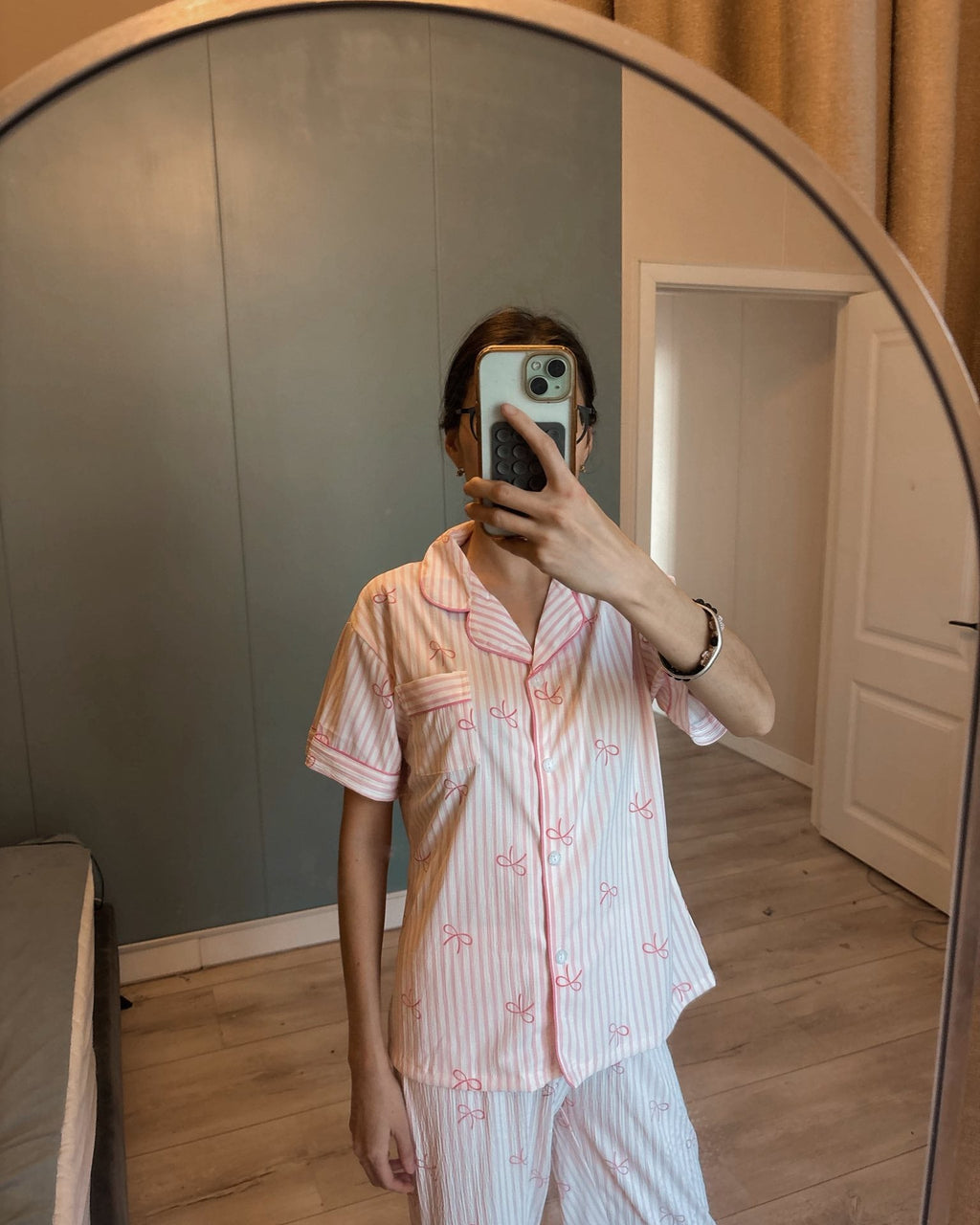 3 Багц Pajama (Ягаан бантиктай)