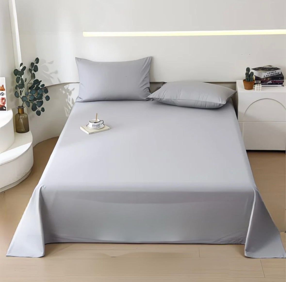 Давуун ор хөнжлийн даавуу (Алтан шаргал өнгөтэй)